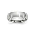 Satin, Domed wedding band ring