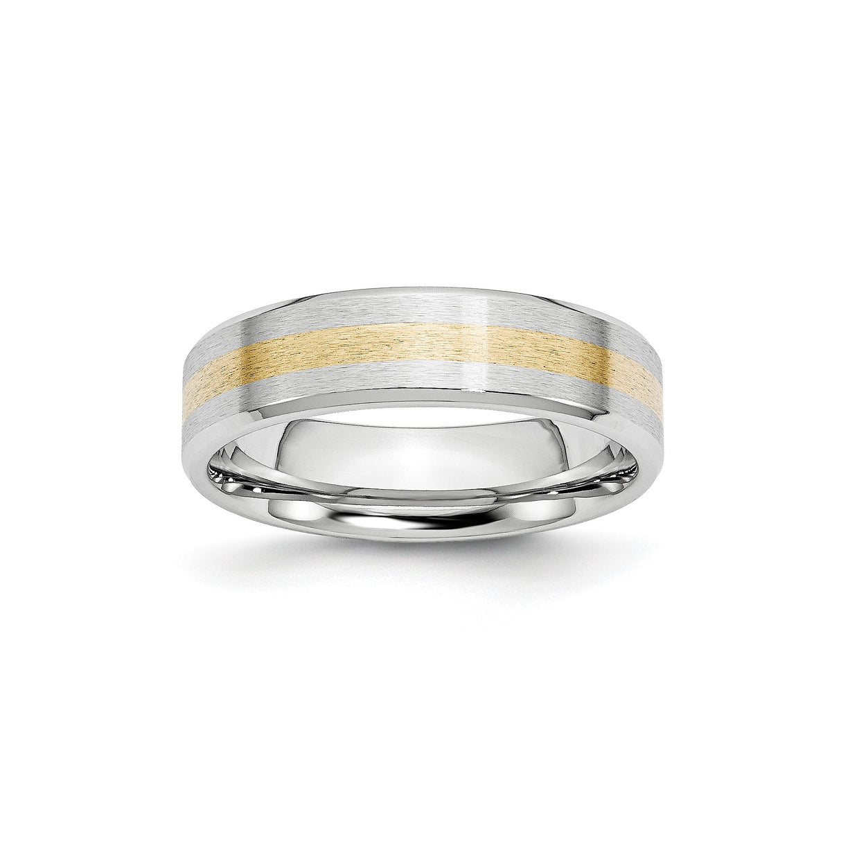 14k Satin wedding band ring
