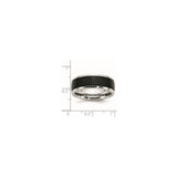 wedding band ring shown for scale