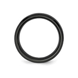 Beveled Edge wedding band ring alternate angle