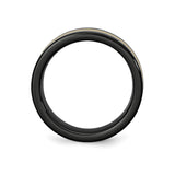 14k Flat wedding band ring alternate angle