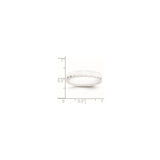 wedding band ring shown for scale