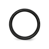 Beveled Edge wedding band ring alternate angle