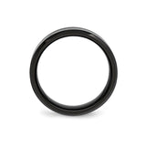 Beveled Edge wedding band ring alternate angle