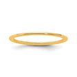 14k Yellow Gold Comfort Fit wedding band ring