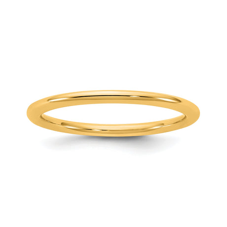10k Yellow Gold Comfort Fit wedding band ring