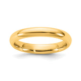 10k Yellow Gold Comfort Fit wedding band ring