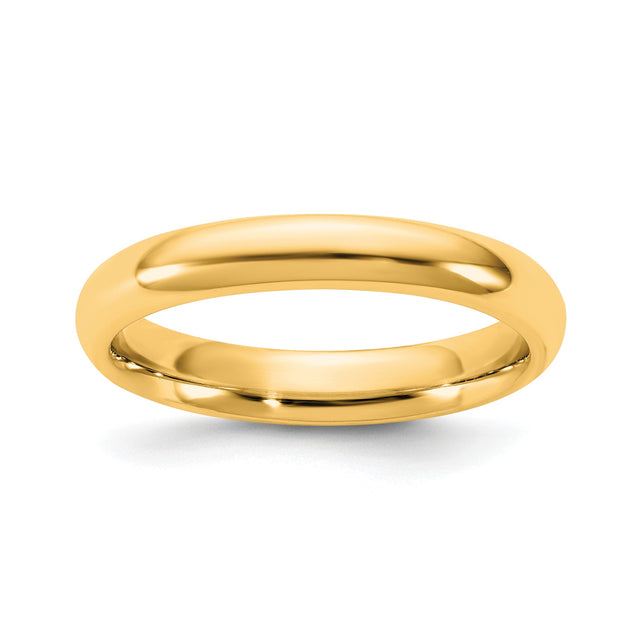 10k Yellow Gold Comfort Fit wedding band ring