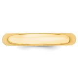 14K Yellow Gold Comfort Fit Wedding Band Solid 4 Mm Classic Ring for Everyday Elegance