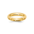 Yellow Gold Comfort Fit wedding band ring
