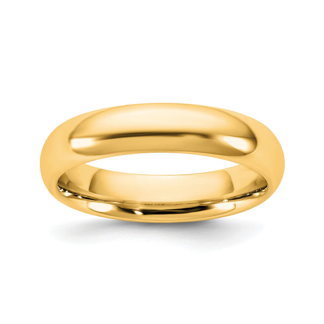 10k Yellow Gold Comfort Fit wedding band ring