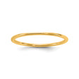 14k Yellow Gold Comfort Fit, Lightweight wedding band ring