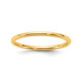 10k Yellow Gold Comfort Fit, Lightweight wedding band ring