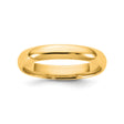 14k Yellow Gold Comfort Fit, Lightweight wedding band ring
