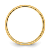 14K Yellow Gold Comfort-Fit 8mm Lightweight Wedding Band Solid Ring Polished