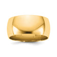 10k Yellow Gold Comfort Fit, Lightweight wedding band ring