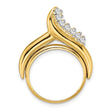 18 mm 14k Yellow Gold coin bezel for 18 mm Coin
