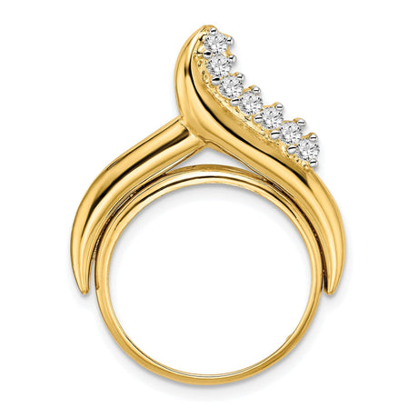 18 mm 14k Yellow Gold coin bezel for 18 mm Coin