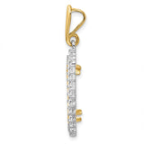 18 mm 14k Multi-Tone Gold coin bezel for 18 mm Coin — alternate view