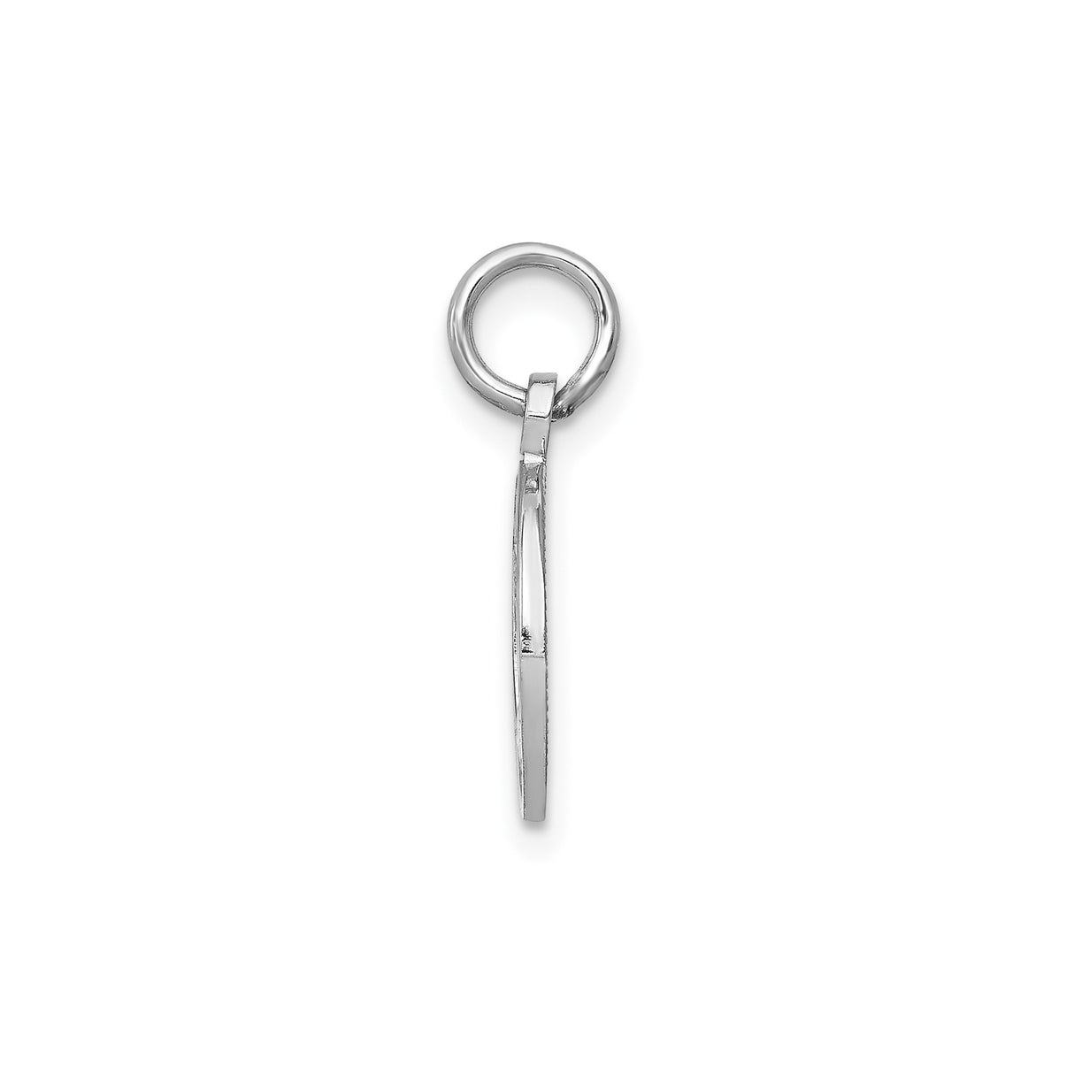 14k White Gold Graduation Cap and Diploma Pendant, Academic Milestone Charm