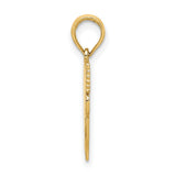 14k Yellow Gold Tooth Pendant with Smiling Face, Toothbrush and Toothpaste, Dental Charm