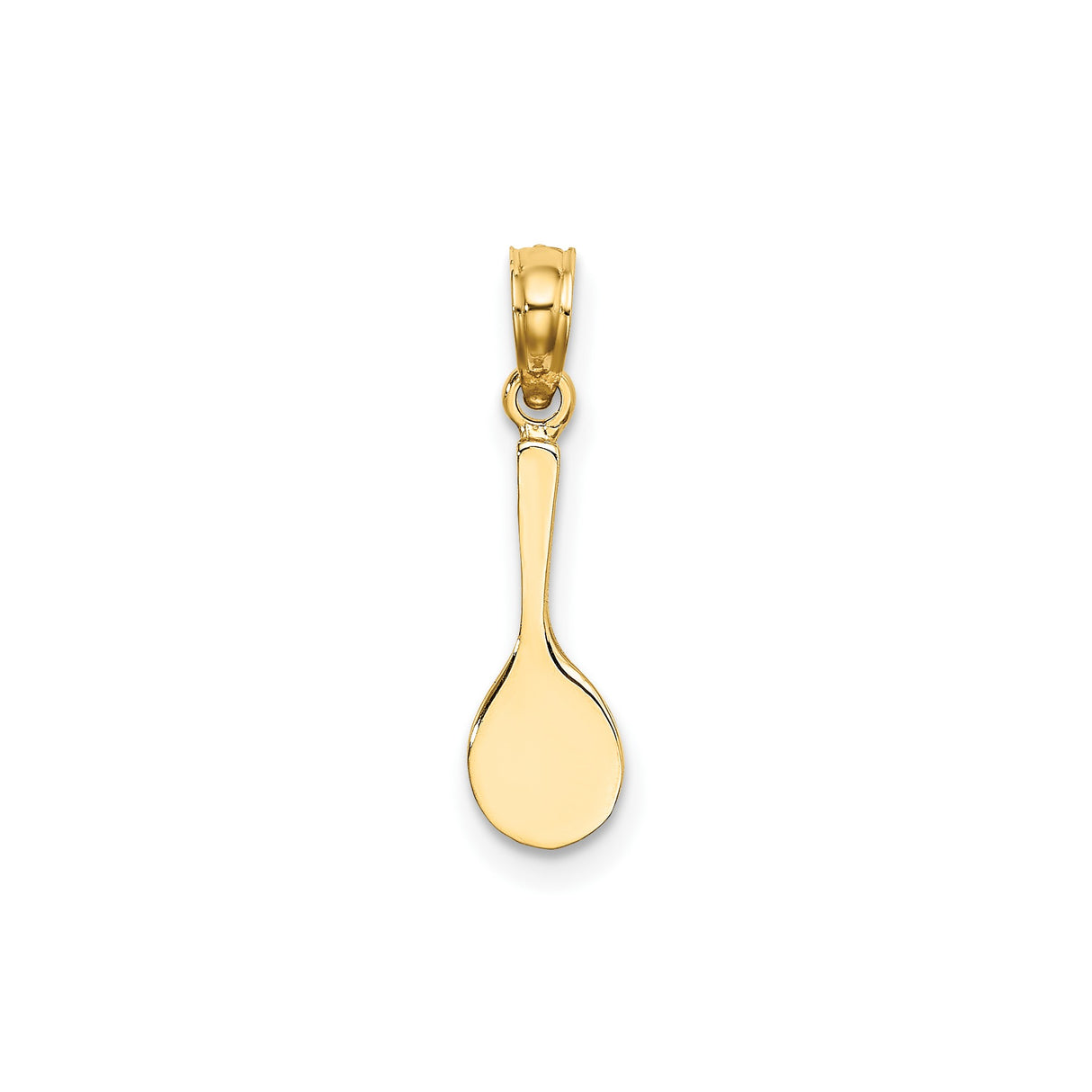 14k Yellow Gold Tennis Pendant with Racquet and Ball, Sports Charm for Women or Unisex Wear