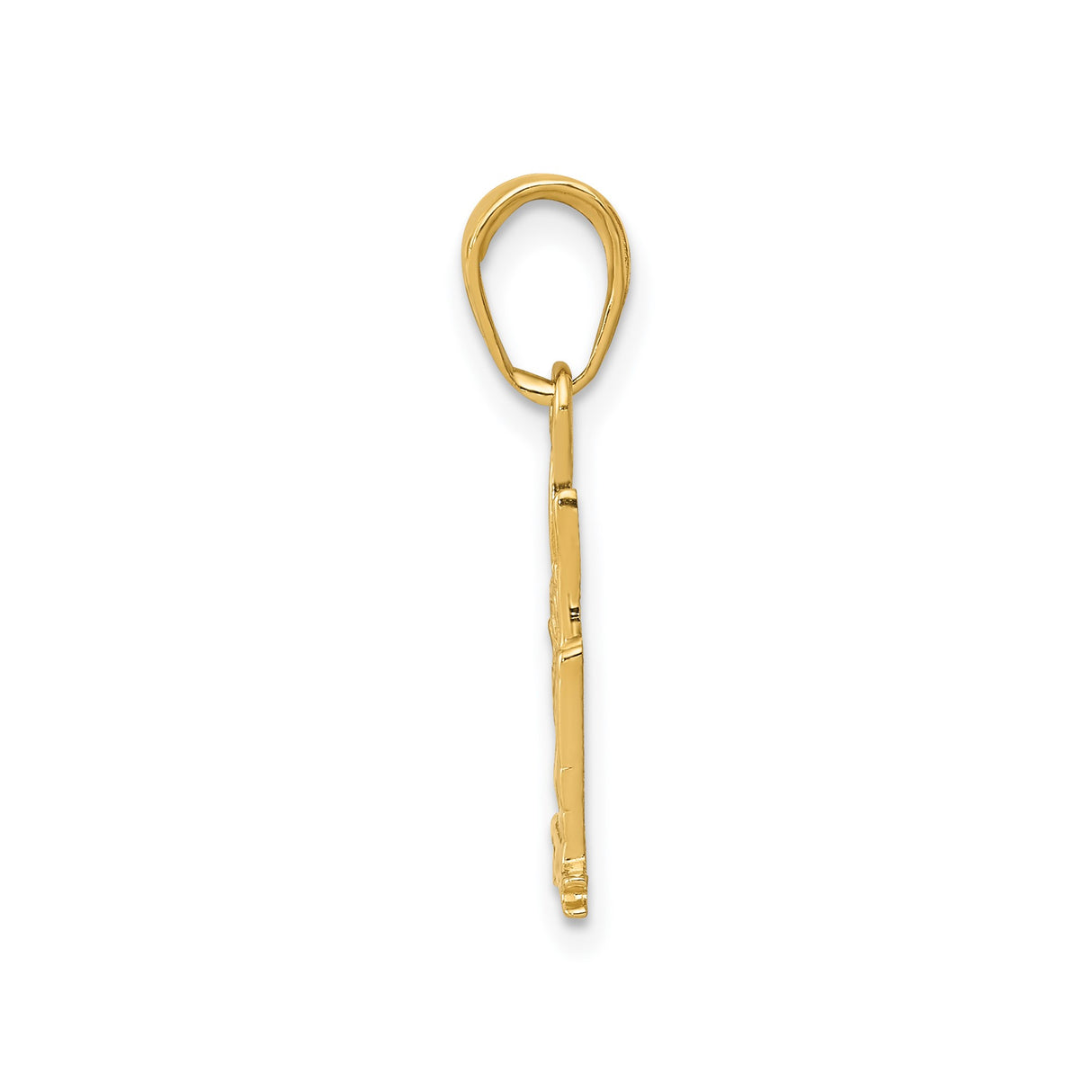 14k Yellow Gold Steamboat Ship Pendant, Nautical Cruise and Boating Theme, Unisex Charm