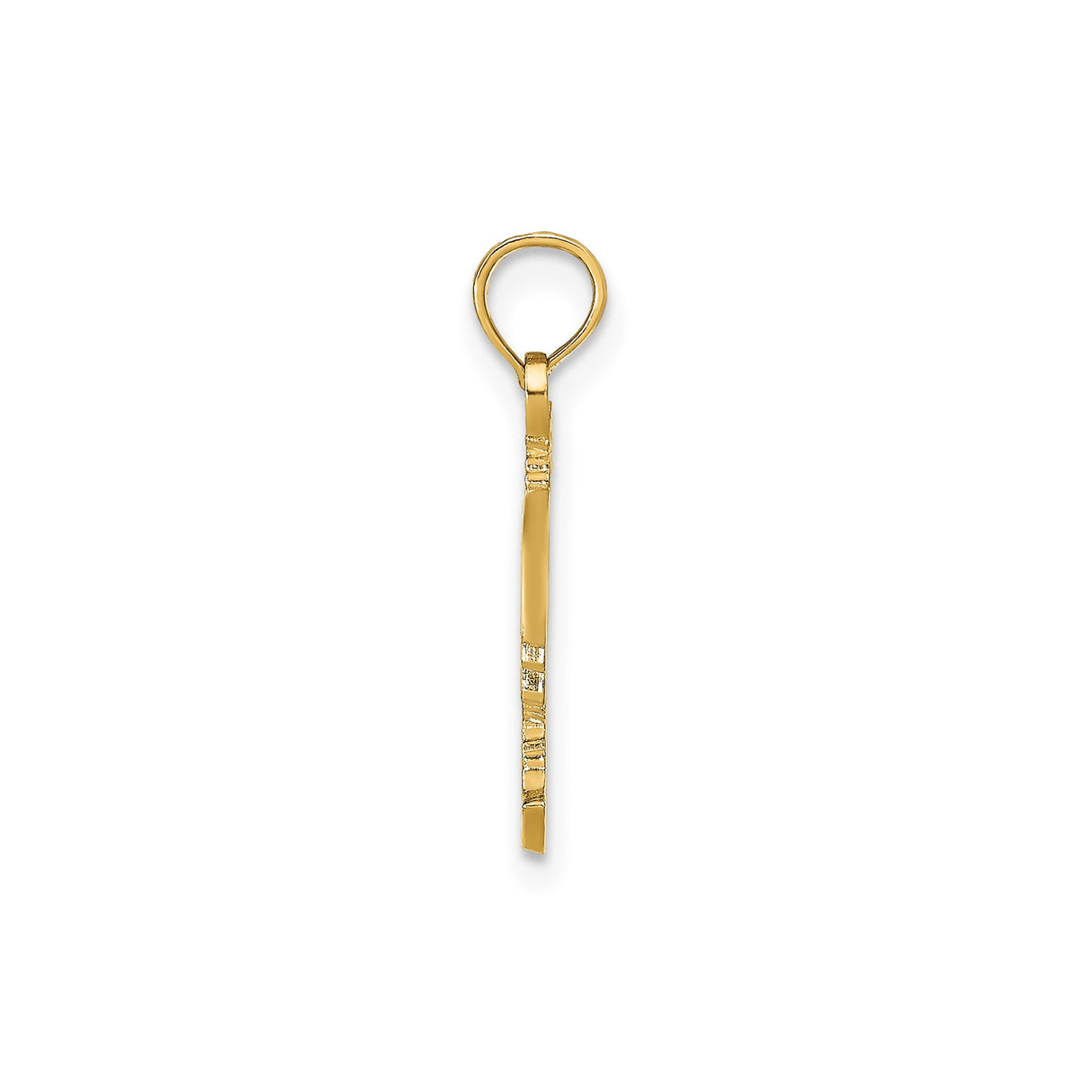 14k Yellow Gold Rooster Pendant, Detailed Zodiac Animal Medallion for Men or Unisex Wear