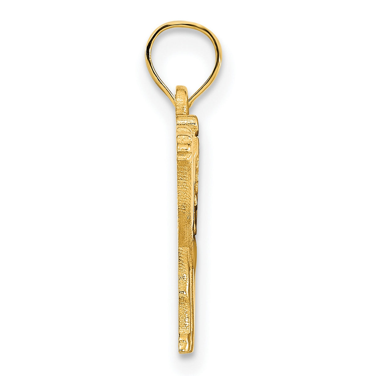 14k Yellow Gold Camel Pendant, Desert Caravan Charm, Middle Eastern Style Jewelry