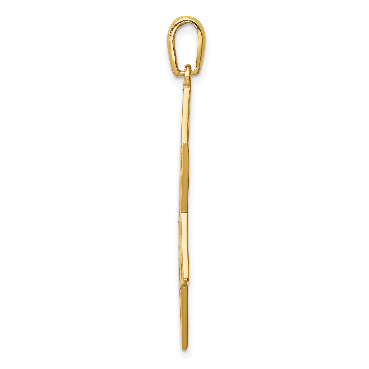 14k Yellow Gold Star of David Pendant with Twelve Tribes Symbols, Jewish Faith Charm