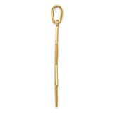 14k Yellow Gold Star of David Pendant with Twelve Tribes Symbols, Jewish Faith Charm