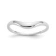 14k White Gold wedding band ring