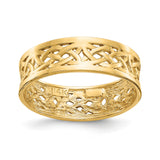 14k Yellow Gold wedding band ring