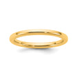 14k Yellow Gold Comfort Fit wedding band ring