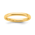 14k Yellow Gold Comfort Fit wedding band ring
