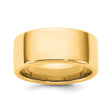 14k Yellow Gold Comfort Fit wedding band ring