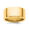 14k Yellow Gold Comfort Fit wedding band ring