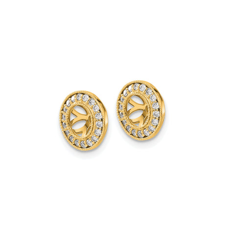 14k Yellow Gold Dharma Wheel Pendant with Cubic Zirconia, Buddhist Chakra Symbol
