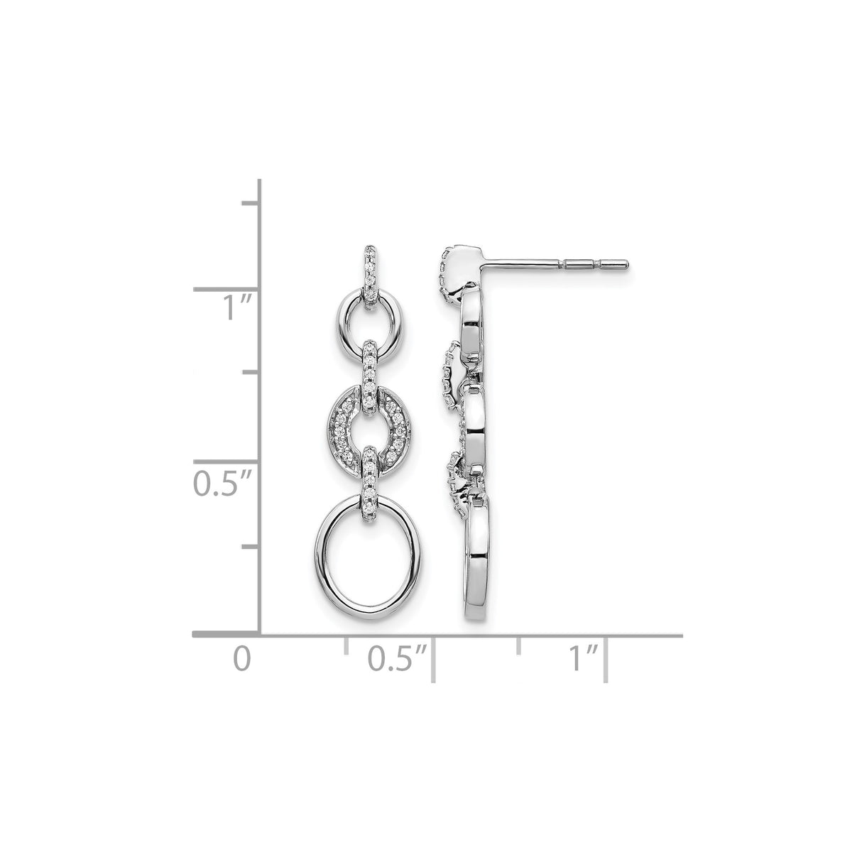 14k Yellow Gold Leverback Earrings with Round Citrine, Dainty Drop Design for Women