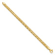 14K Yellow Gold 6.46 mm Link Chain Bracelet