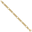 14K Yellow Gold 7.9 mm Lightweight Chain Bracelet, Polished