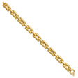14K Yellow Gold 8.9 mm Polished Chain Bracelet