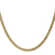 14K Yellow Gold 3.9 mm Curb Chain Necklace, Polished