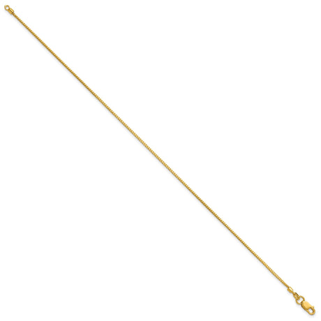 14K Yellow Gold 0.9 mm Franco Chain Bracelet, Polished