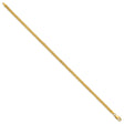 14K Yellow Gold 2 mm Franco Chain Bracelet, Polished
