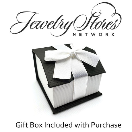 Upper case Letter Y Initial Charm Pendant in Real 14k White Gold