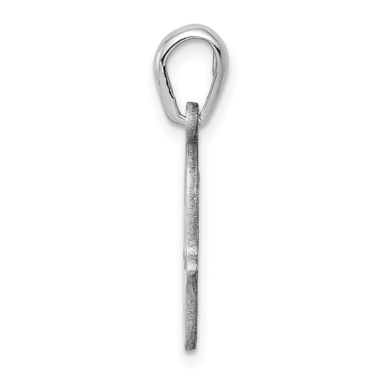 14k White Gold Hamsa Pendant with Star of David, Jewish Spiritual Charm for Women or Unisex Wear