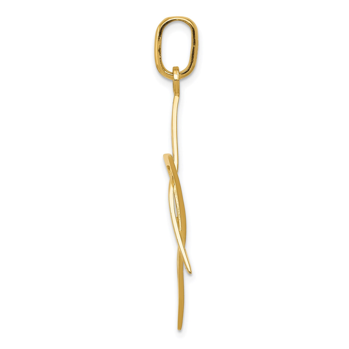 14k Yellow Gold Star of David Pendant with Openwork Design, Unisex Jewish Charm