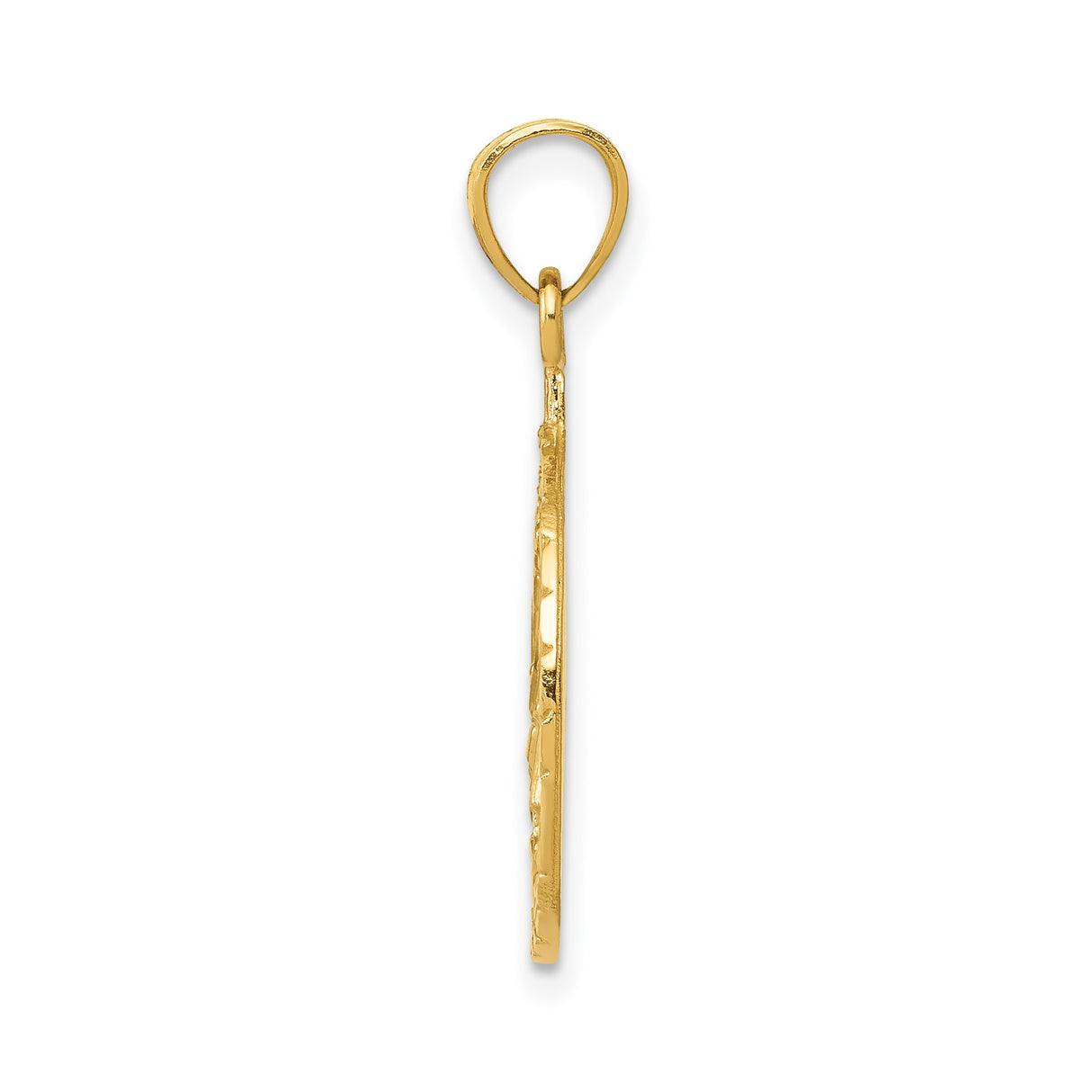 14k Yellow Gold Masonic Pendant with Square and Compass G Symbol, Freemason Brotherhood Charm for Men