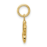 14k Yellow Gold Butterfly Pendant with Open Design, Nature-Inspired Minimalist Jewelry for Women